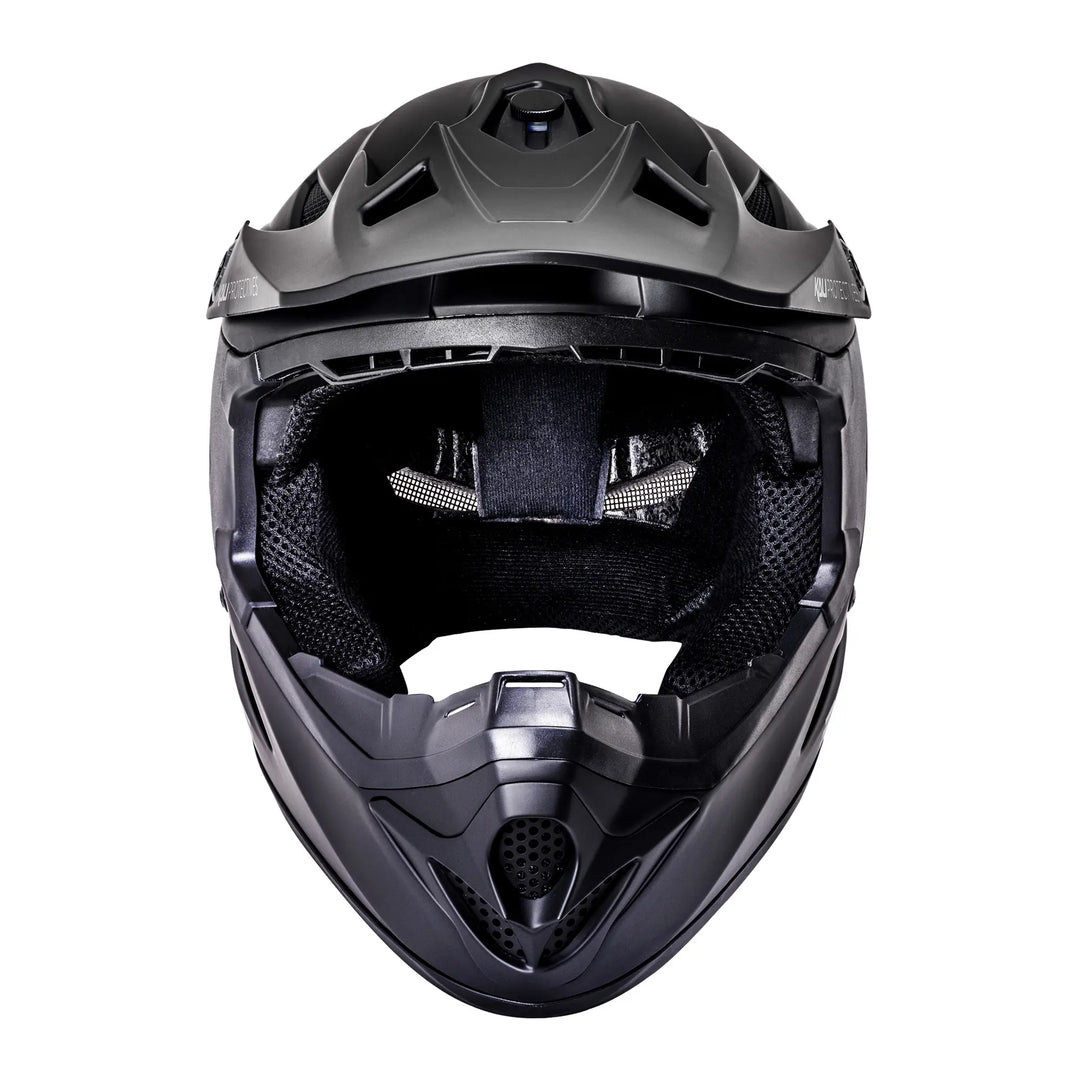 Kali Zoka Solid Matt Black Helmet