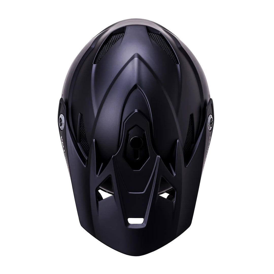 Kali Zoka Solid Matt Black Helmet