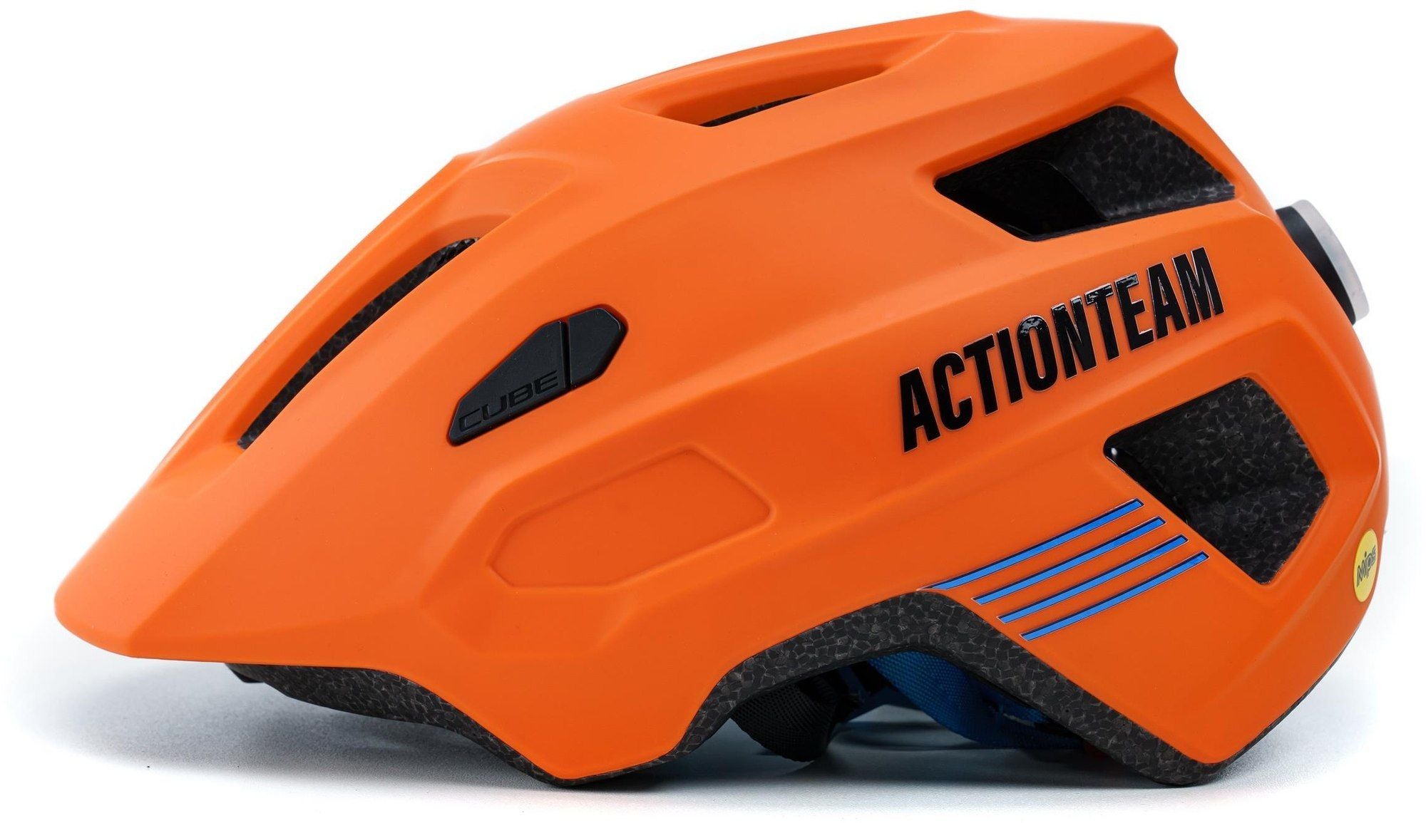 Kids orange bike store helmet