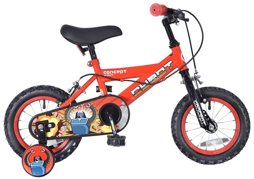 Concept Cybot 12" 14" Wheel Boys Kids Bike - Les's Cycles