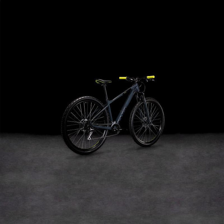 Cube Aim Pro Grey Yellow 2023 Mountain Bike - Cube - Les's Cycles