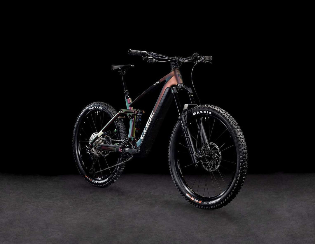 Cube Stereo Hybrid 160 HPC SLX 750 27.5 2023 Electric Mountain Bike - Cube - Les's Cycles