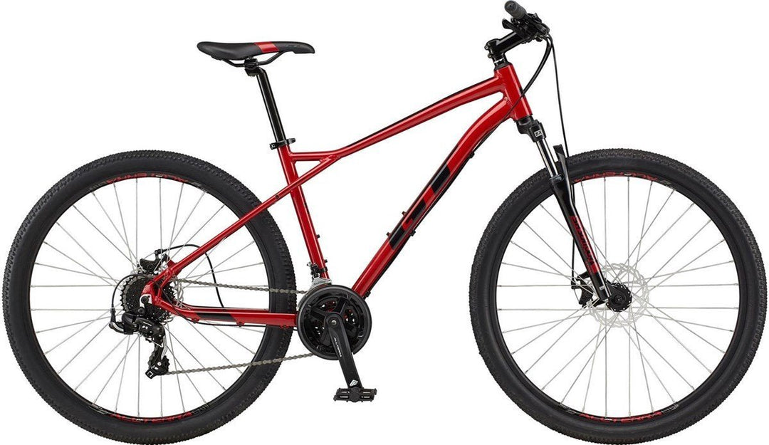 GT Aggressor Sport Red 2022 Mountain Bike - GT Bikes - Les's Cycles
