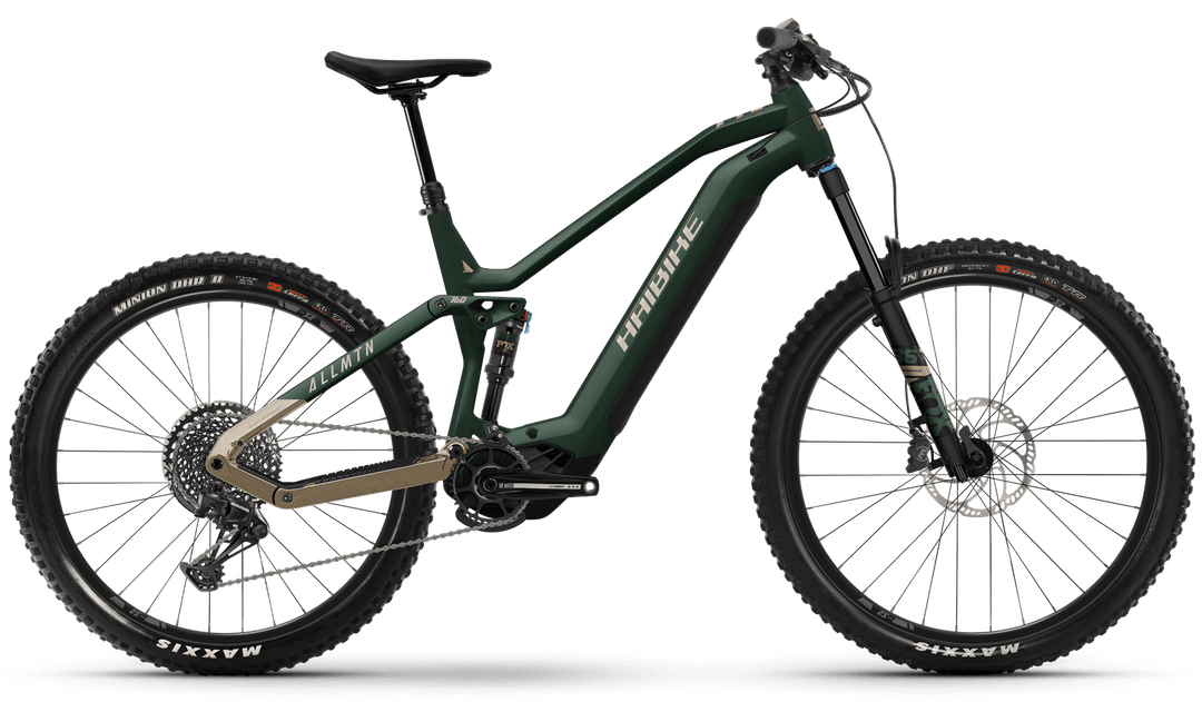 Haibike AllMtn 7 Green 2023 Electric Mountain Bike - Haibike - Les's Cycles