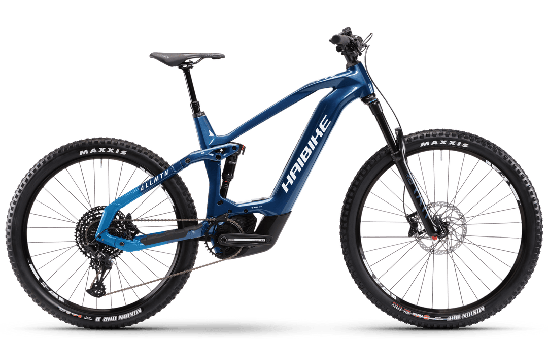 Haibike AllMtn CF 9 Blue 2023 Electric Mountain Bike – Les's Cycles