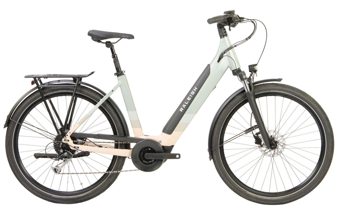Raleigh Centros Mint Derailleur Electric Hybrid Bike - Raleigh - Les's Cycles