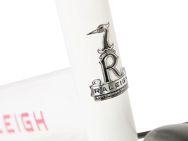 Raleigh Hoppa White Hybrid Bike - Raleigh - Les's Cycles