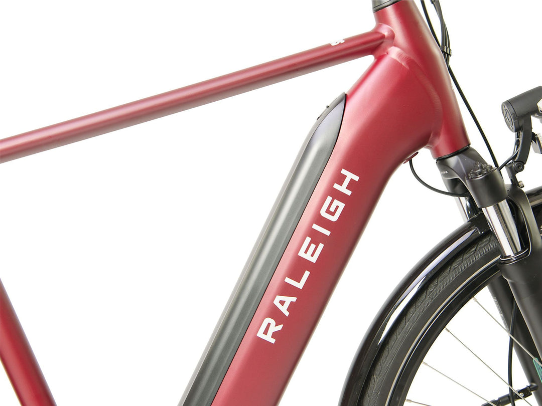 Raleigh Motus Tour Crossbar Hub Gear Electric Hybrid Bike - Raleigh - Les's Cycles