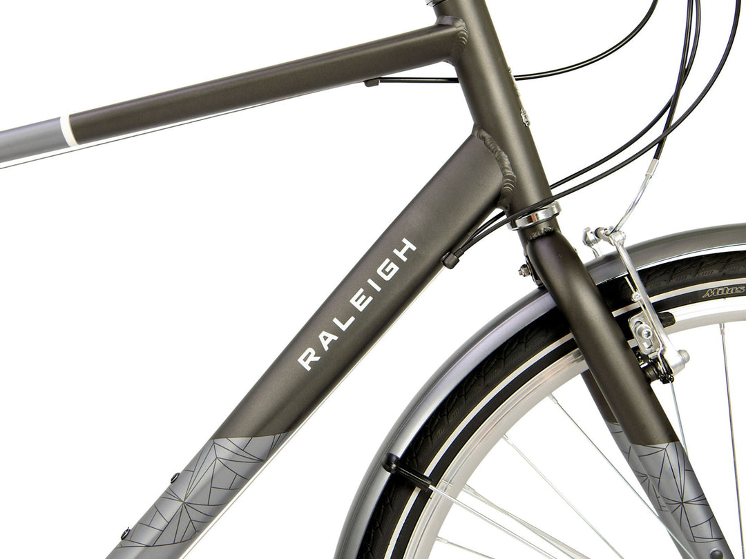 Raleigh Pioneer Black Crossbar Bike - Raleigh - Les's Cycles