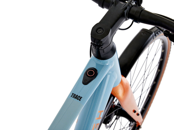 Raleigh Trace Blue 2023 Electric Hybrid Bike - Raleigh - Les's Cycles