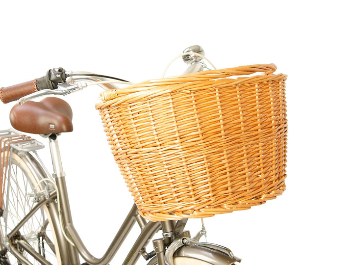 Raleigh Willow Bronze Womens Retro Basket Bike - Raleigh - Les's Cycles